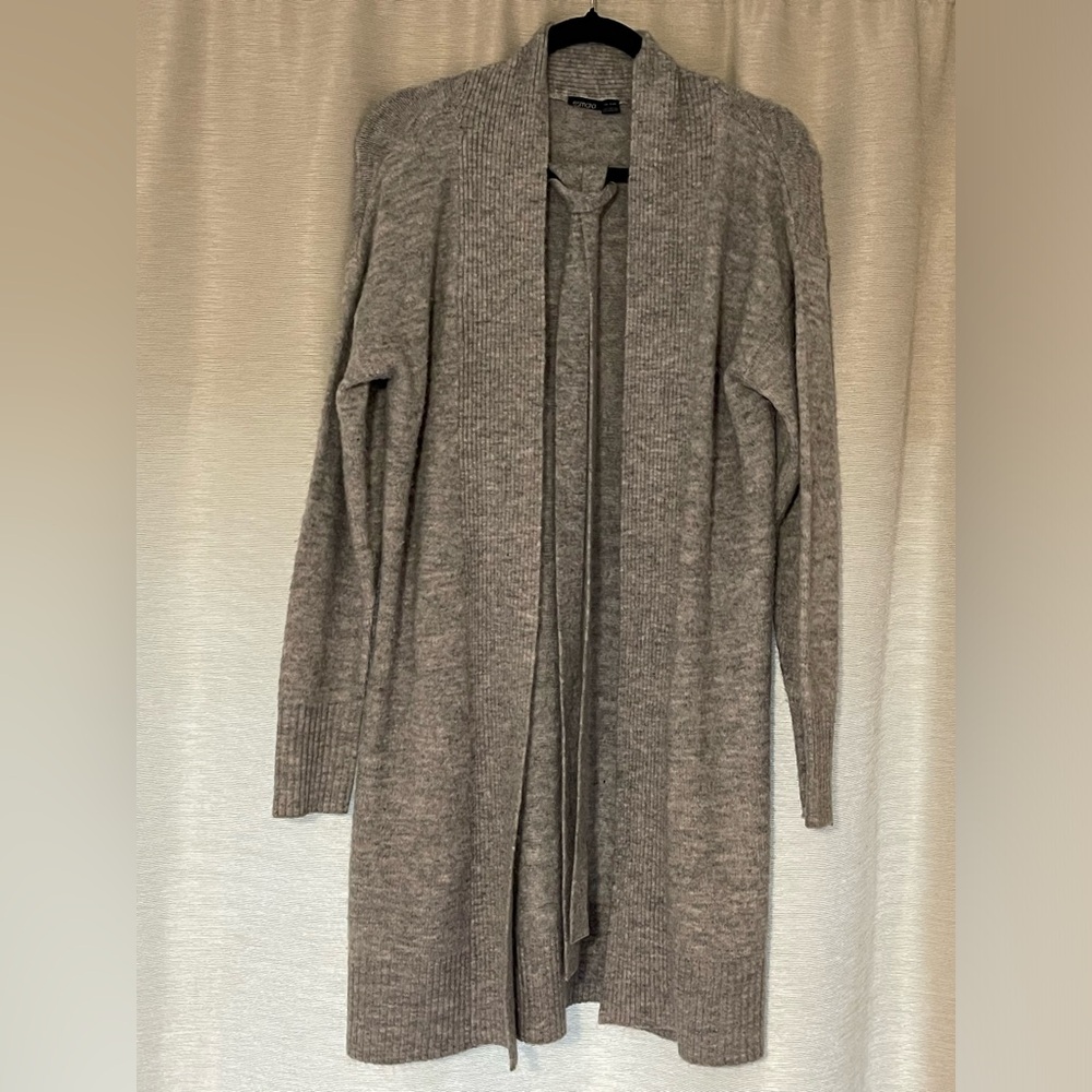 Gray Women's Sweater Cardigan